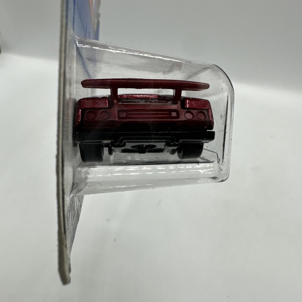 Hot Wheels 1998 Burgundy Red Lamborghini Diablo 5 Spoke Wheels #781 - Picture 4 of 12